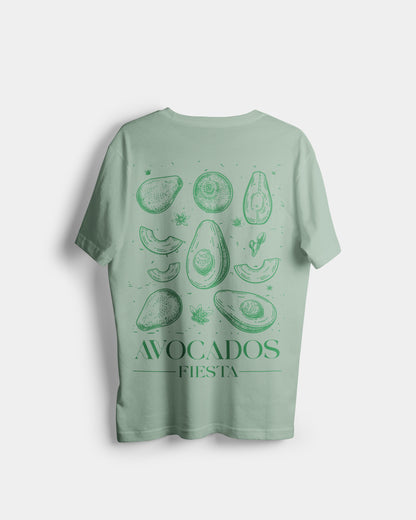 'Avocado Fiesta' Oversized Tee