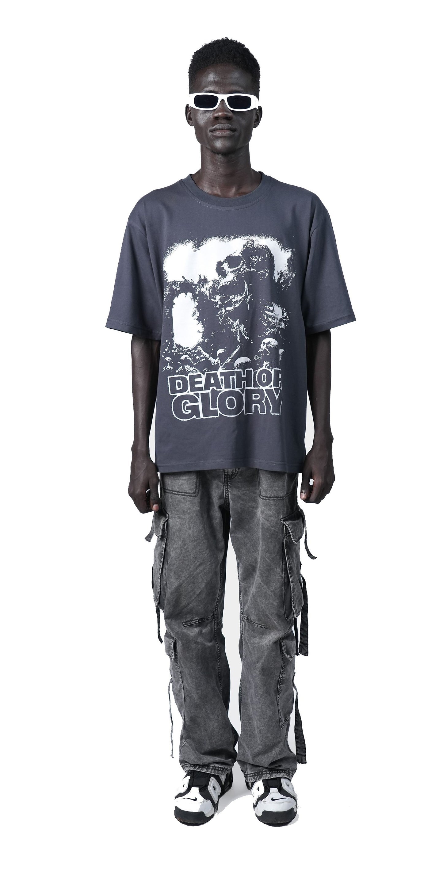 Death and Glory Oversized Tee