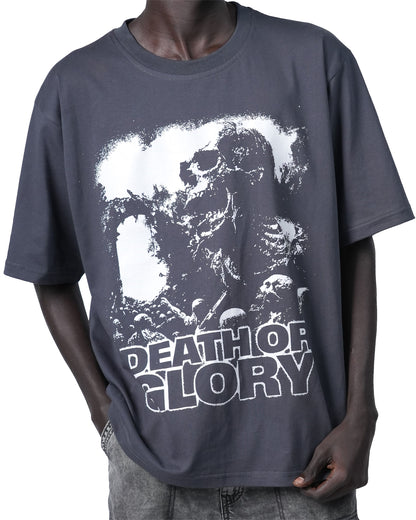 Death and Glory Oversized Tee